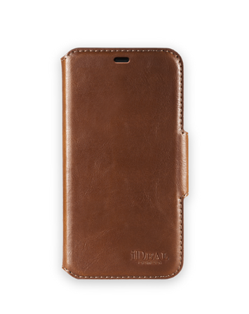 London Wallet iPhone 11 Pro Max BrownLommebok Deksel