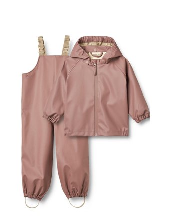 Wheat Rainwear Charlie Set - Pink - 98