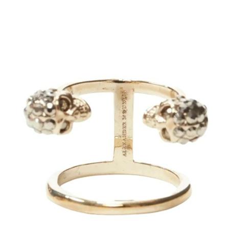 Alexander McQueen Pre-owned Pre-owned Metal rings , Geel , Dames , Maat: ONE Size