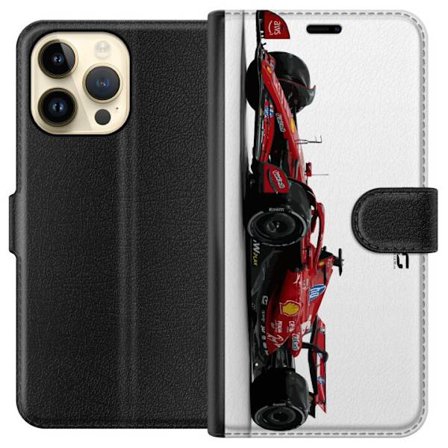 Kompatibelt Plånboksfodral till Apple Apple iPhone 15 Pro Max F1 Sportbil Racing Formel 1 Grand Prix