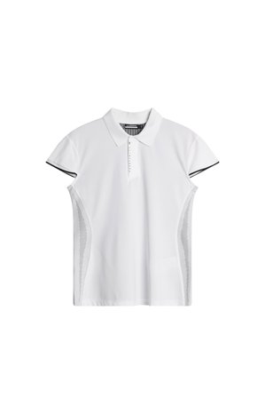 J.Lindeberg - Golf - Ana Hybrid Knit Polo Shirt - White - Woman - S