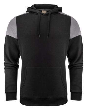 Printer Prime Hoodie Luvtröja Svart;Mörkgrå, Kläder