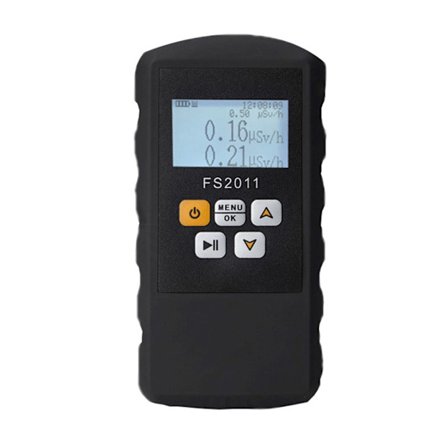 Professionell Beta Gamma Röntgenstrålar Portabel Handhållen Strålningsmätare Geiger-Räknare Nukleär Strålningsdetektor LCD-Display