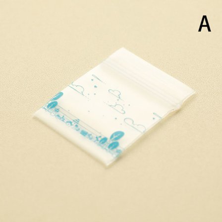 100:a Mini Ziplock Väskor Små förpackningspåsar Ziplock Pill Pack A