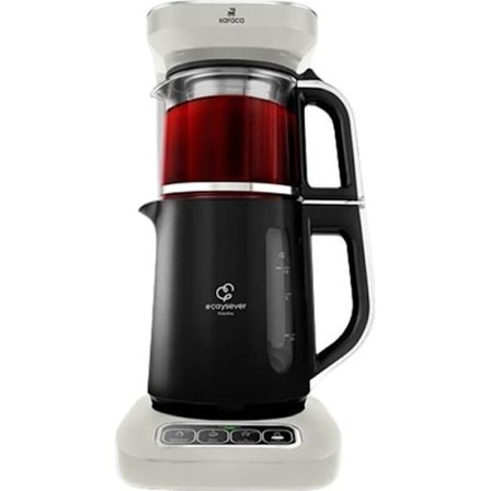 Teinfuser/ vattenkokare - Karaca - Çaysever Robotea Pro - 2,3 liter - 2500 Watt - Vit