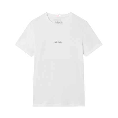 LES DEUX Lens T-Shirt T-shirts Herr Vit XXL