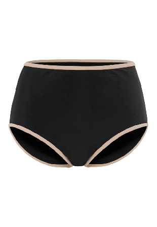 Swegmark Portofino Bikinitrosa Med Hög Midja Bikini Dam Svart 42