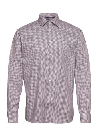 Men's Shirt: Business Signature Twill Pink Eton