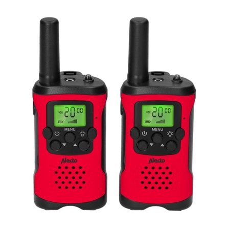 Alecto walkie-talkie 2 stk – opptil 7 km rekkevidde, 8 kanaler