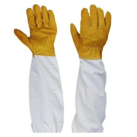 Beskyttende biavlerhandsker Gummi Biavl Handsker Langærmet