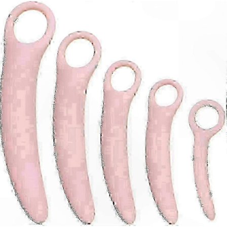 5-pak Silikone Dilatorsæt til Bækkenbundstræning & Kvinders Velvære