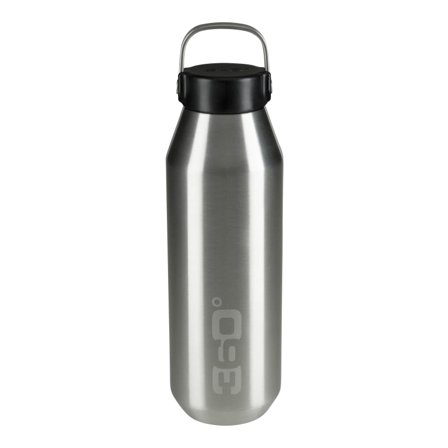 360 Degrees Vacuum Narrow Mouth 750ml flasks Grey OneSize