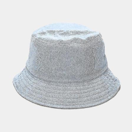 Høst-Vinter Bucket Hat Solid Fiskerhatt Kordfløyel Solhatt Reversibel Hip-Hop Caps Foldbar Billig Jakthatt Fiskehatt Light blue