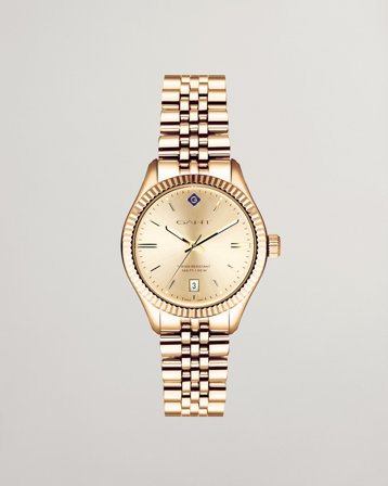 GANT Damen Sussex Armbanduhr (ONE SIZE) Gold