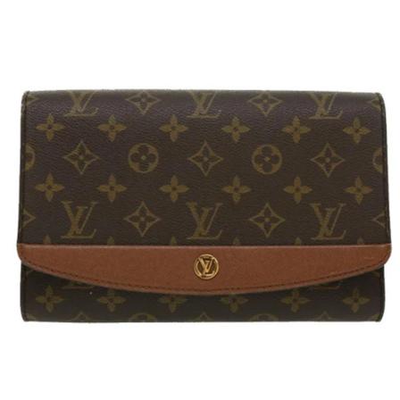 Louis Vuitton Vintage Pre-ownedCanvaslouis-vuitton-bags Brun, Dame Vintage Tasker, Størrelse: ONE Size