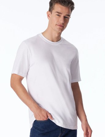 Schiesser Shirt 1/2 - White - L