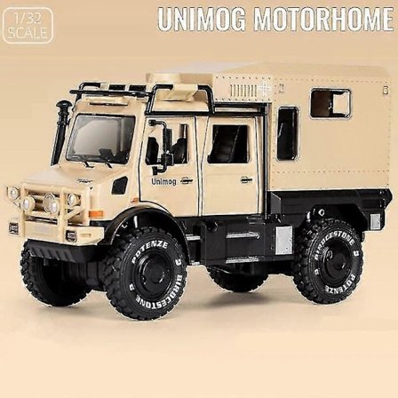 【PP】1/32 Rv Legering Simulerings Offroad-kjøretøy Barneleker - Gul