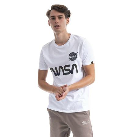 Alpha Industries, Koszulka Biały, Mężczyzna, Rozmiar: S