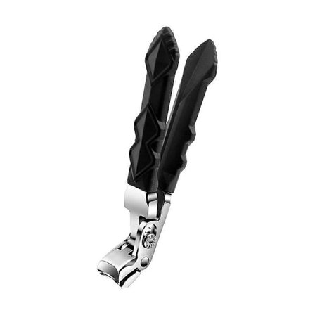 1/2 stk. tykke negleklippere til indgroede negle, negleklippere i rustfrit stål med bred åbning til hårde negle, seniorer voksne - Perfekt