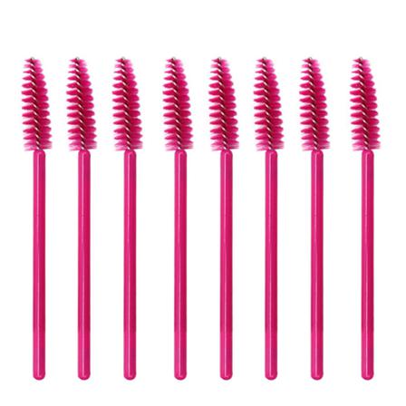 Förpackning Med 50 Ögonfransborste Engångsstavar För Mascara I Nylon