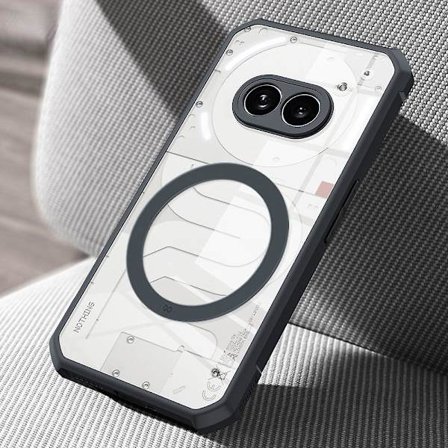 Magneettinen kotelo Nothing Phone 2A:lle, Nothing Phone 2 läpinäkyvä kotelo Magsafe-langattomalle lataukselle, iskunkestävä Nothing Phone 2A -kotelo