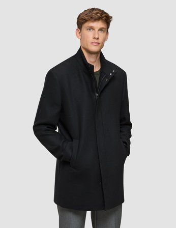 Shaping New Tomorrow - Casentino Wool Coat - Black - Herre - Størrelse L