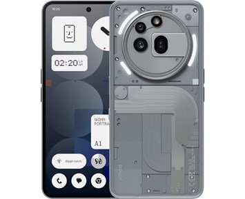 Nothing-Phone (3a) Pro 12+256 Grey - Eu-Nothing Phone (3a) Pro med flaggskipkamera-Phones-Nothing mobiltelefon