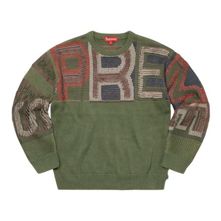 Supreme, Knitwear Zielony, Mężczyzna, Rozmiar: M