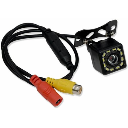 Universal 12 LED Bil Backkamera Säkerhetskopieringskamera Mörkerseende, Sunny