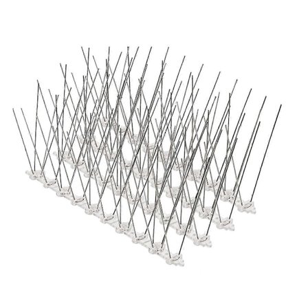 Fuglepigge til duer og små fugle: Holdbar anti-fugle rede hegnspig til at afskrække fugle, krager, glat 10 stk. (FMY)