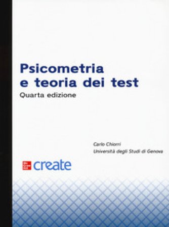 Psicometria e teoria dei test Carlo Chiorri