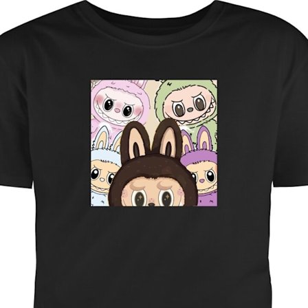 Børne T-shirt The Monster Edition Samlerfigur Anime