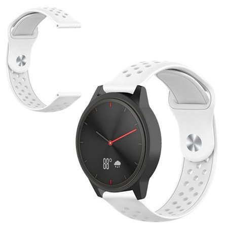 Huawei Watch GT 2 42mm elegant silikon klockarmband - vit