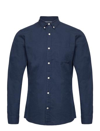 Jjeoxford Shirt Ls Noos Skjorta Casual Blå Jack & J S