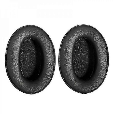 Korvatyynyt Sony Wh-1000xm3 langattomille kuulokkeille, korvaavat korvapehmusteet - lampaannahkaa musta