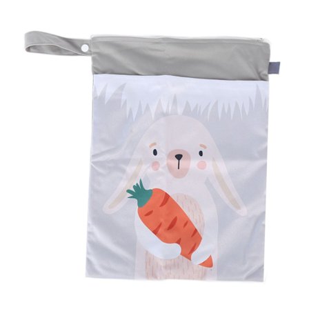 Vandtæt våd taske, vaskbar ble taske, dobbelt lynlås, rejse strand pool, snavset tøj ES006 QW44