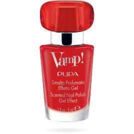 Pupa Vamp! Smalto Profumato Effetto Gel 202 Carnal Red 9ml