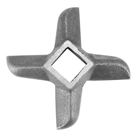 Ristikkäinen ammattimainen teräksinen lihamyllyn terä silppuri leikkuri osa #10 (FMY)