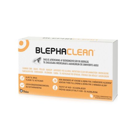 Blephaclean - Vådservietter 20 st