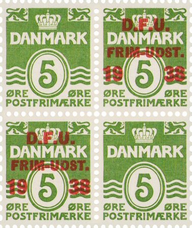 Danmark - AFA 245 - 4-blok - Postfrisk