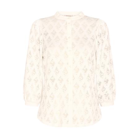 Freequent Blouses , Beige , Dames , Maat: L