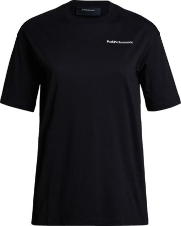 Peak Performance Women's R&D Print T-Shirt Women short-sleeved sweaters Black XS