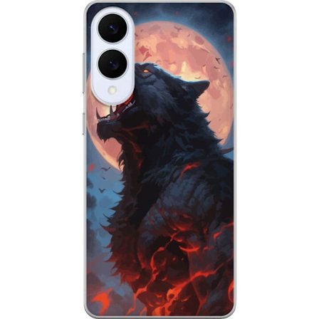 Mobilskal till Samsung Galaxy S25 Edge med Ylande varg