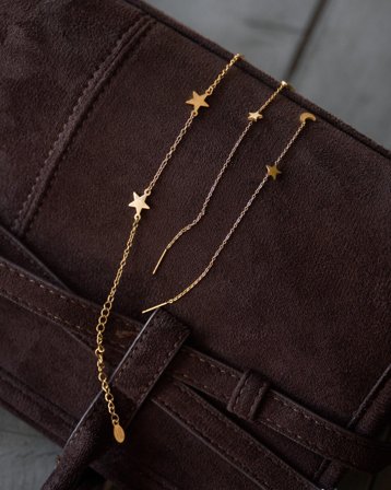 Timi of Sweden Unni - Chain Earrings Gouden Sieraden Meisjes - Kids Brand Store