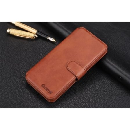 AZNS Plånboksfodral till Samsung Galaxy S10 Plus - Brun