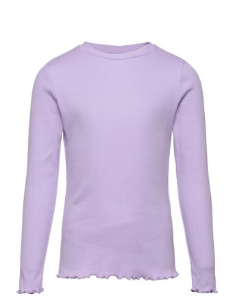 Lpanna Ls Top Tw Bc T-shirts Long-sleeved T-shirts Liila Little Pieces