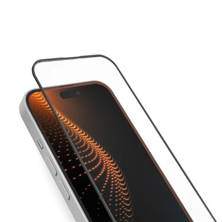 SBS herdet glass med D3O-teknologi med applikator for iPhone 16 Plus / iPhone 15 Plus