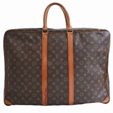 Louis Vuitton Vintage, Pre-owned Canvas travel-bags Bruin, unisex, Maat:ONE Size