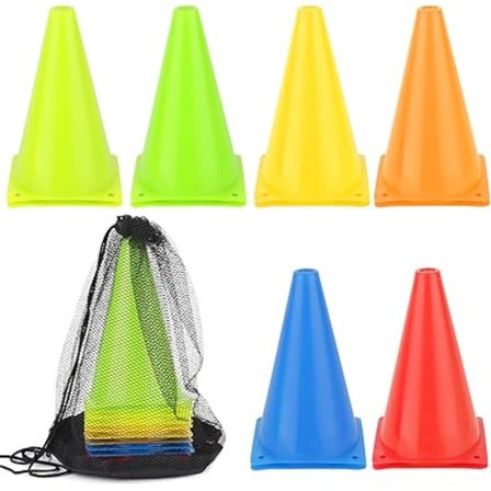 Signalkegle 18 cm, Trafikkegler og Trafik Kegler, Fodboldkegler, Sportskegler, Sport, Spil, Signalkegler