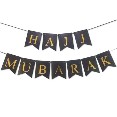 Eid Mubarak Banner Flagga Ramadan Kareem Moon Star